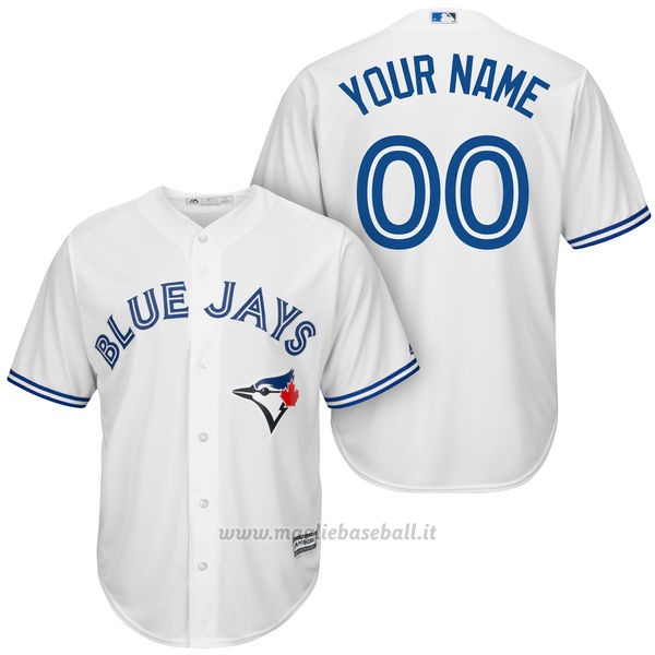 Maglia Toronto Blue Jays Personalizzate Bianco